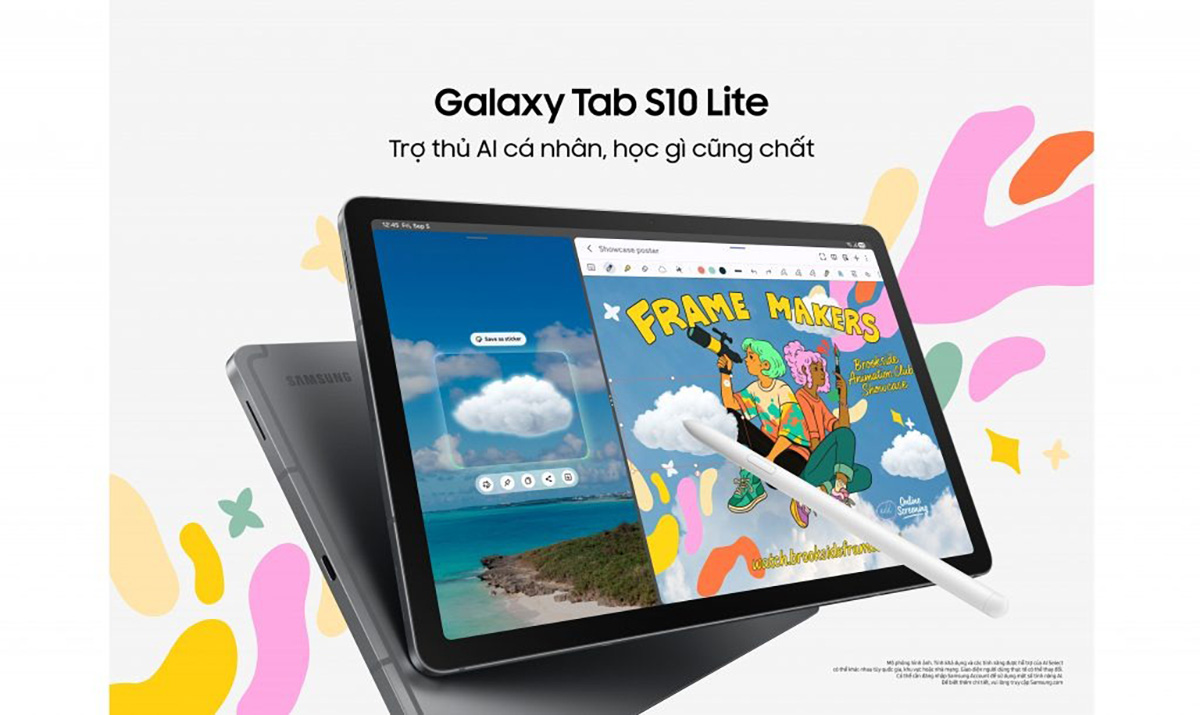 Galaxy Tab S10 Lite là máy tính bảng tầm trung mới của Samsung