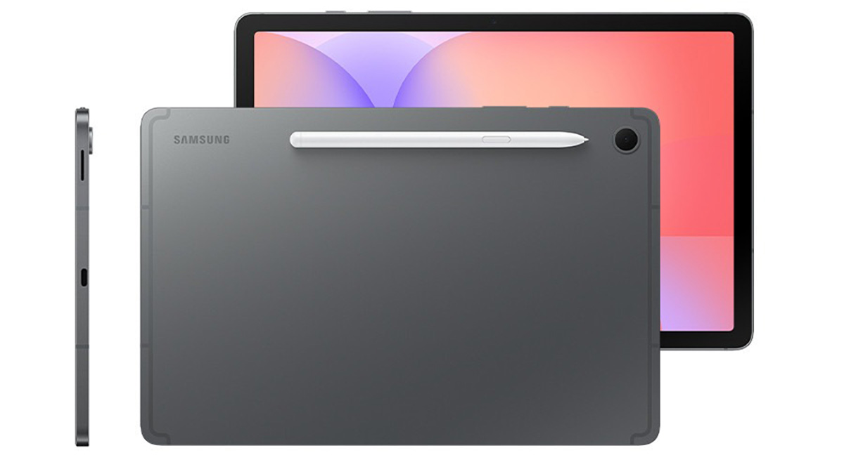 Galaxy Tab S10 Lite có thân nhôm nguyên khối cao cấp