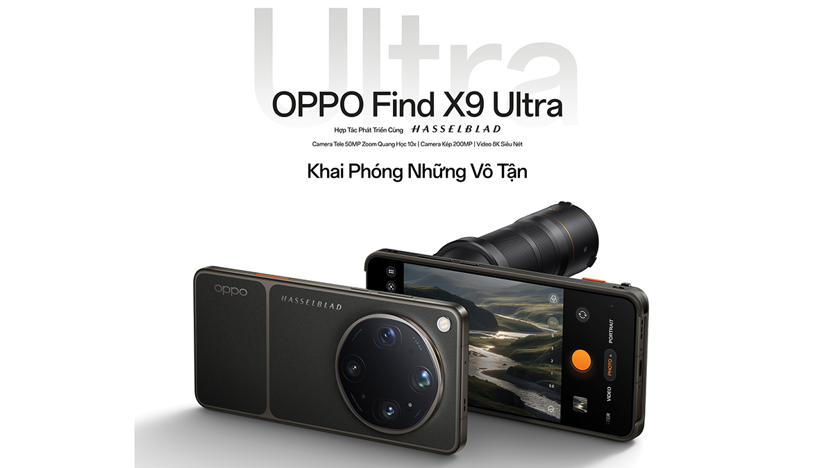 OPPO Find X9 Ultra sở hữu hệ thống camera cực kỳ cao cấp
