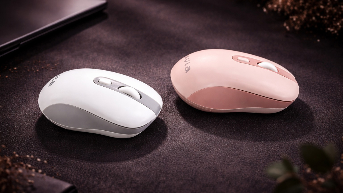Chuột không dây Aula AM212 trắng có giá phải chăng
