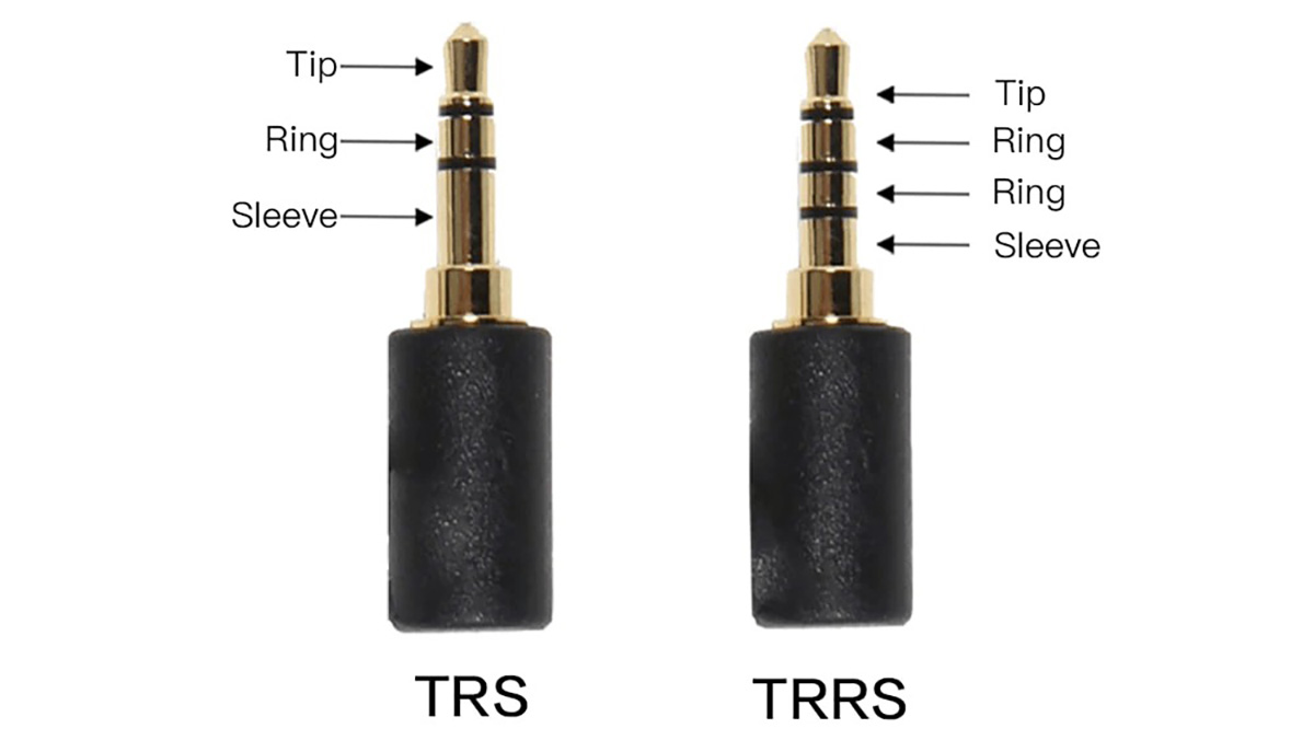Đầu nối TRRS hỗ trợ micro