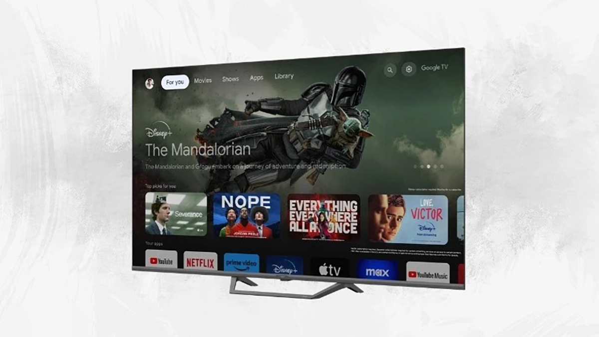 AQUA QLED 4K 65 inch AQT65S80EUX có thiết kế hiện đại