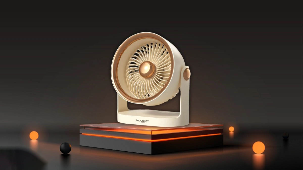 Quạt mini Magic A-005 có thiết kế bắt mắt, hiệu suất làm mát ấn tượng