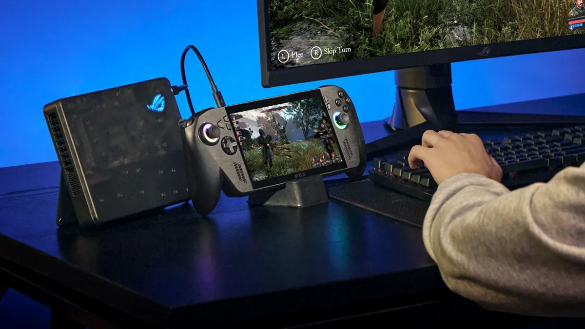 Bộ đôi máy chơi game cầm tay của ASUS có phần cứng ấn tượng