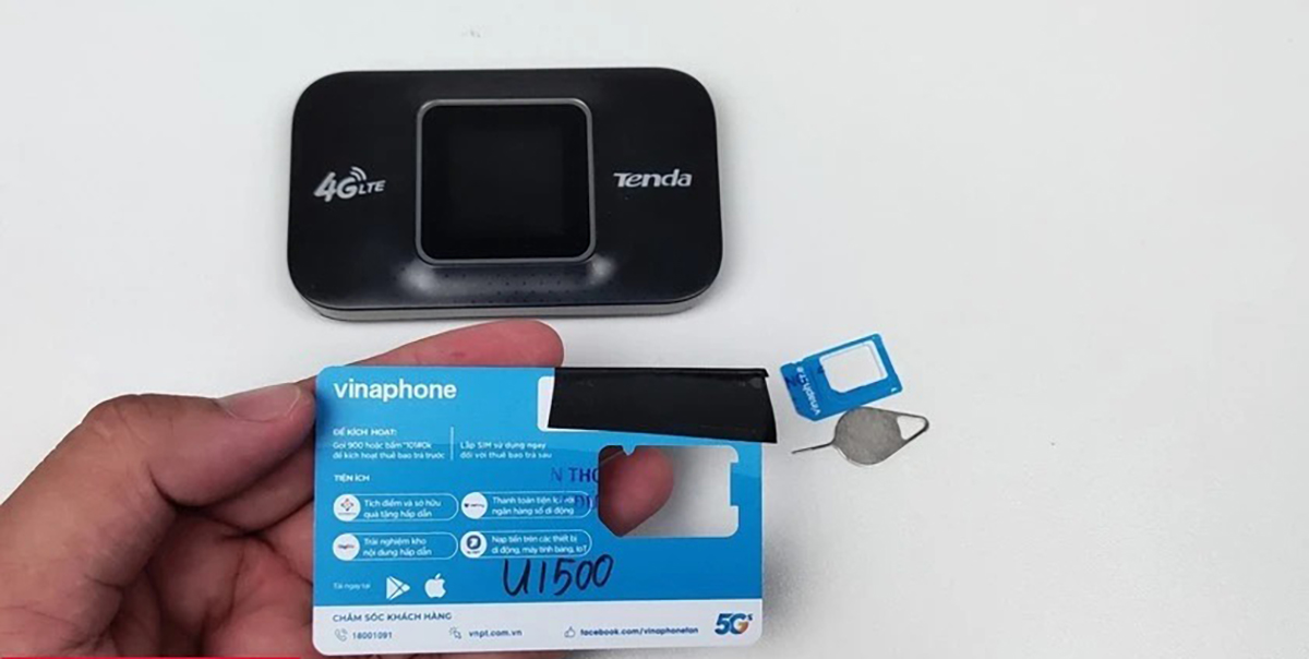 SIM 4G Vinaphone U1500 500GB/Tháng có giá hấp dẫn