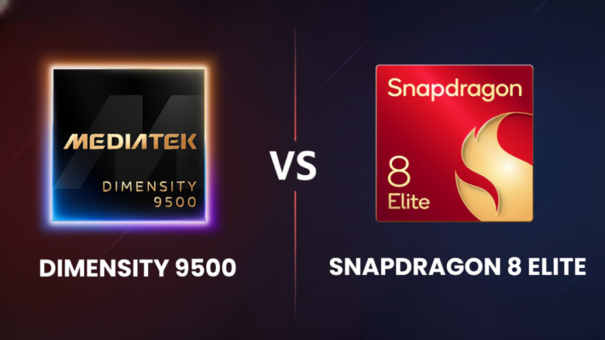 So sánh Dimensity 9500 vs Snapdragon 8 Elite: Trận chiến đỉnh cao của chip flagship