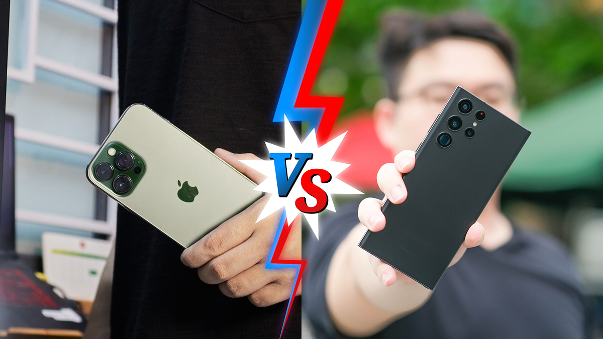 So sánh Samsung Galaxy S22 Ultra và iPhone 13 Pro Max: Lựa chọn nào "ngon" hơn?