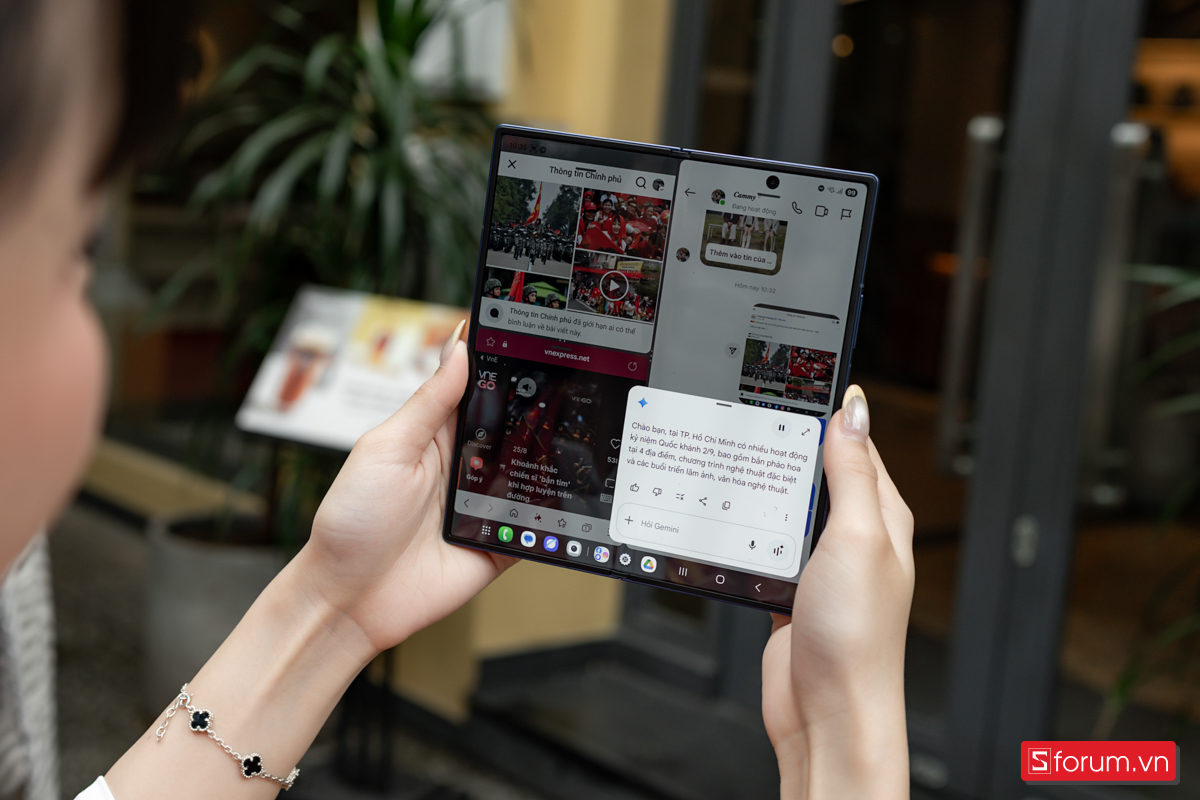 Gập mở khoảnh khắc cùng Galaxy Z Fold7