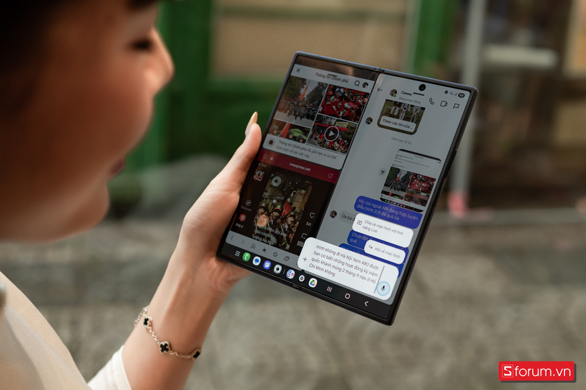 Gập mở khoảnh khắc cùng Galaxy Z Fold7