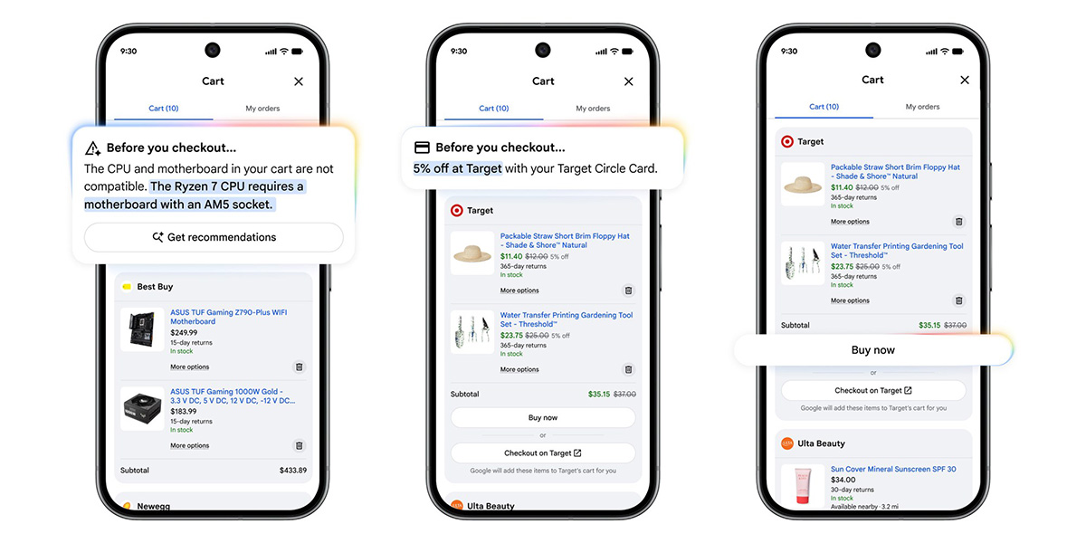 Tất tần tật thông tin Google I/O 2026 về tính năng Shopping