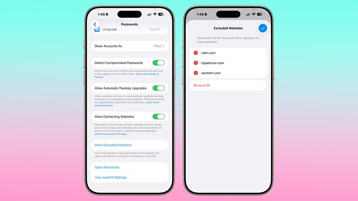 iOS 26.2 có gì mới về ứng dụng Passwords