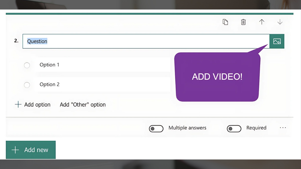 Microsoft Forms và tính năng 1