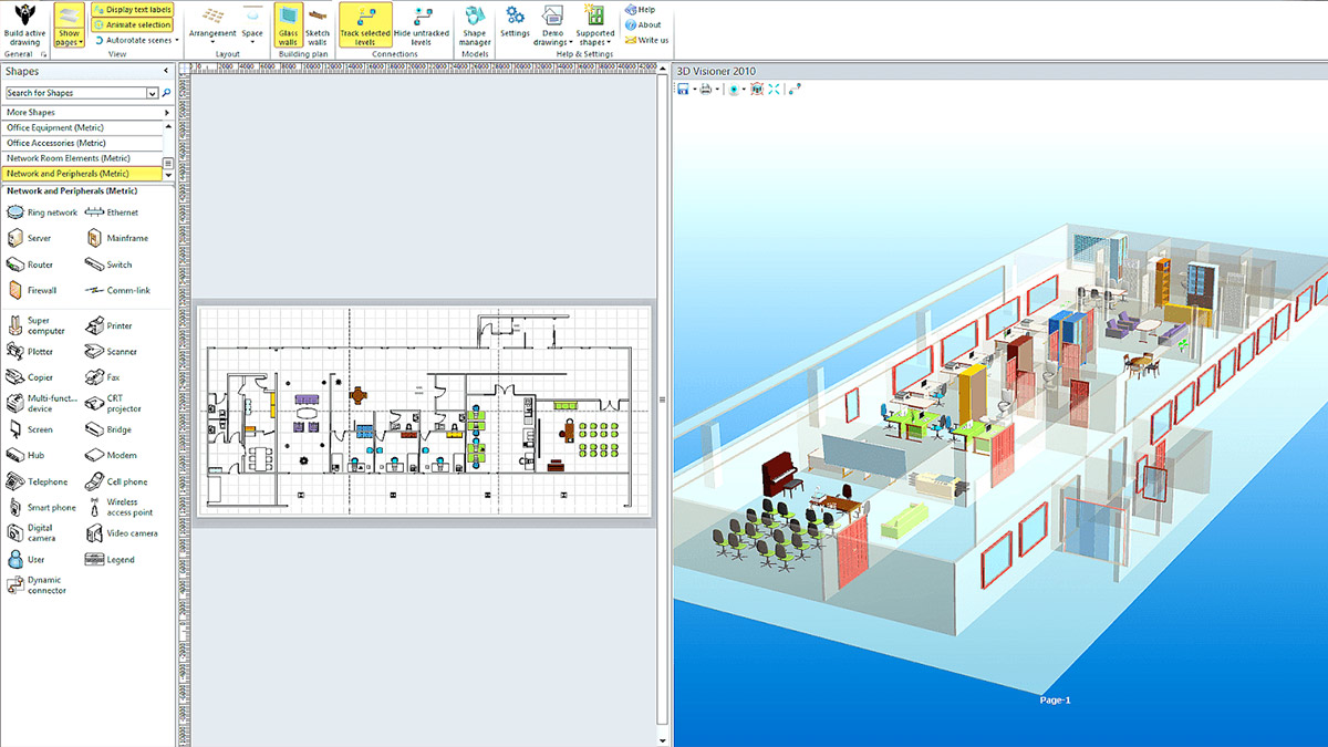 Các tính năng nổi bật của Microsoft Visio