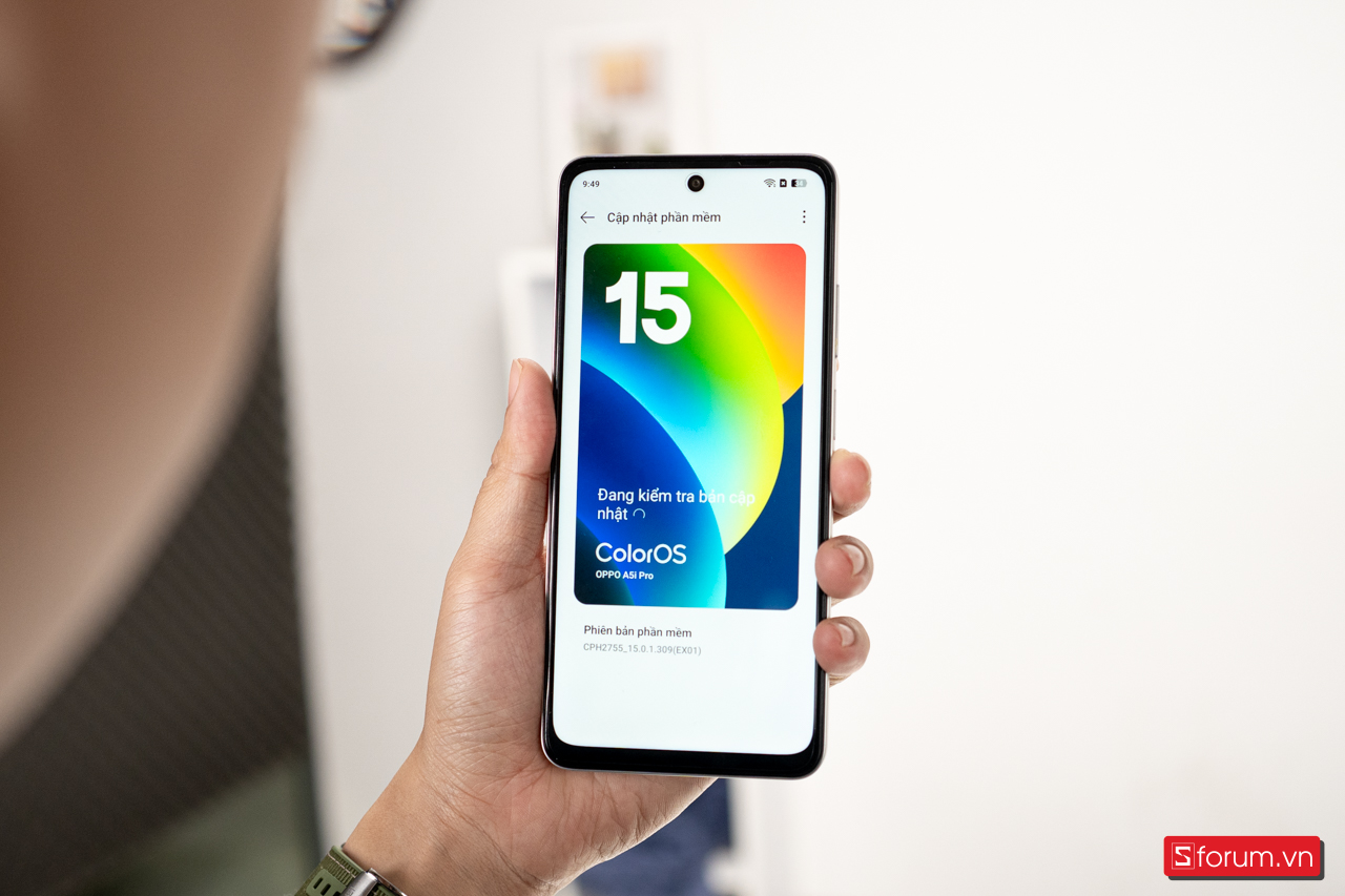 OPPO A5i Pro chạy hệ điều hành Color OS 15 trên nền Android 15