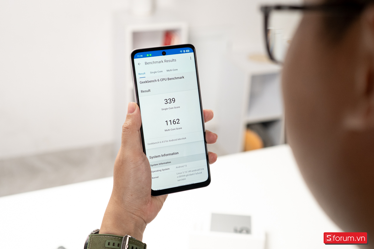 Điểm Geekbench 6 của OPPO A5i Pro