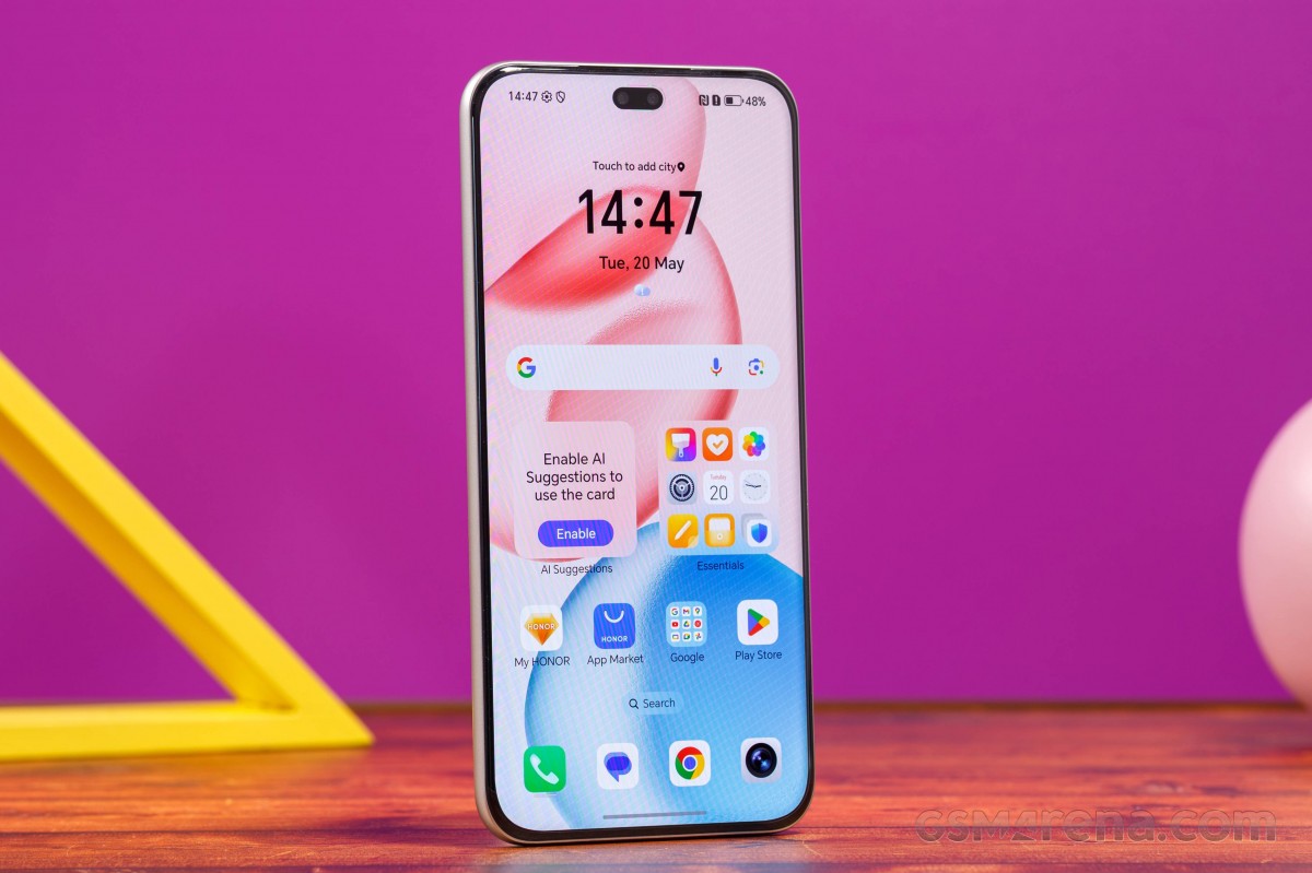 Honor 400 Pro cũng có thể điều chỉnh tần số quét phù hợp với nhu cầu sử dụng khi có 3 chế độ là 60Hz, 90Hz và 120Hz. 