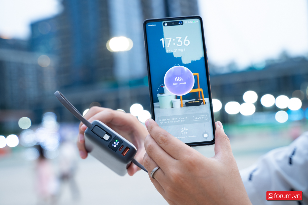 StarGO Star X2 có công suất sạc nhanh lên đến 22.5W