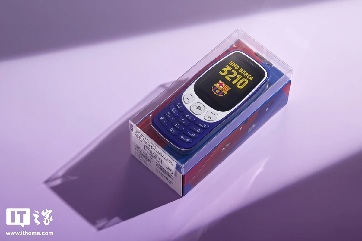 Thiết kế của HMD Global 3210 Barcelona Edition