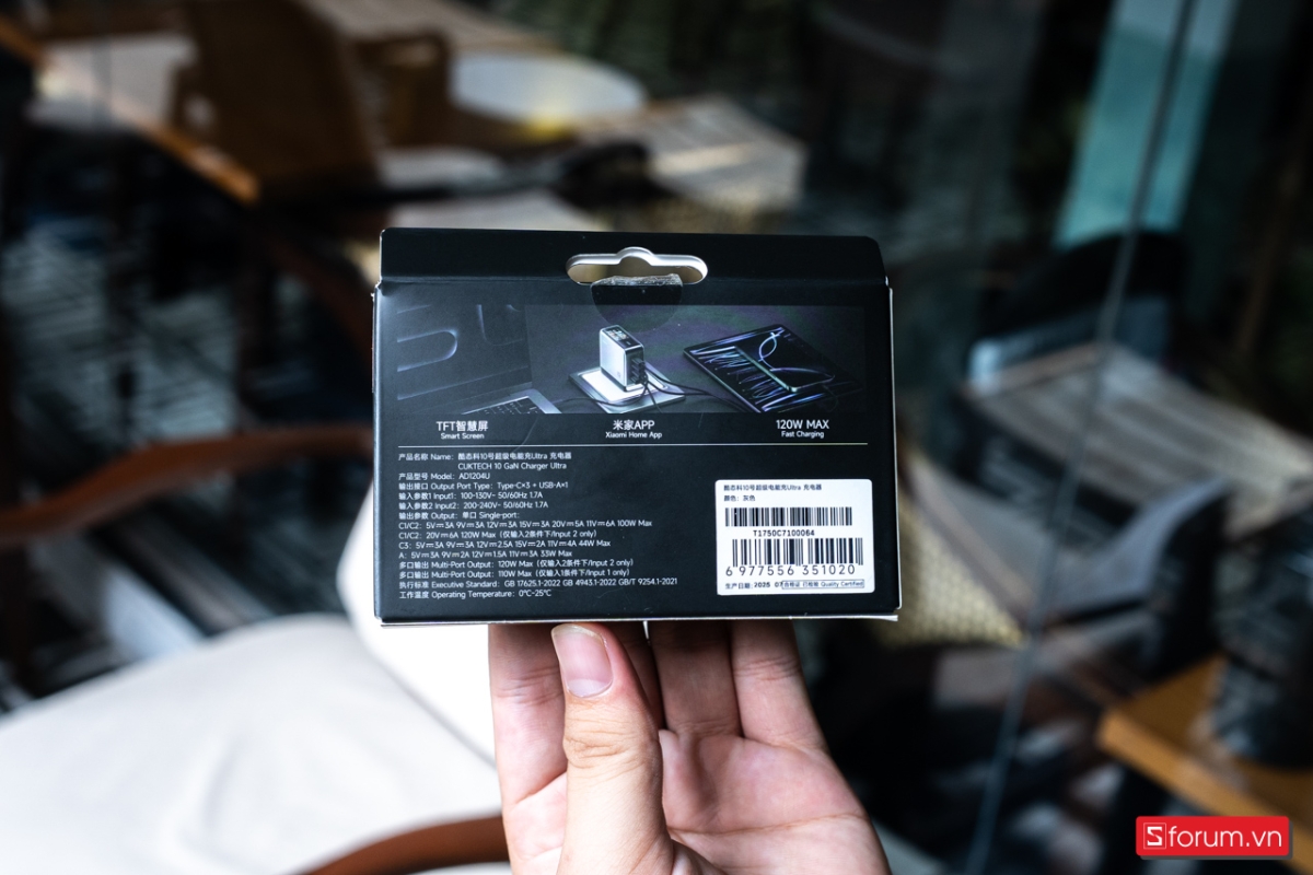 Mở hộp Cuktech 10 Ultra