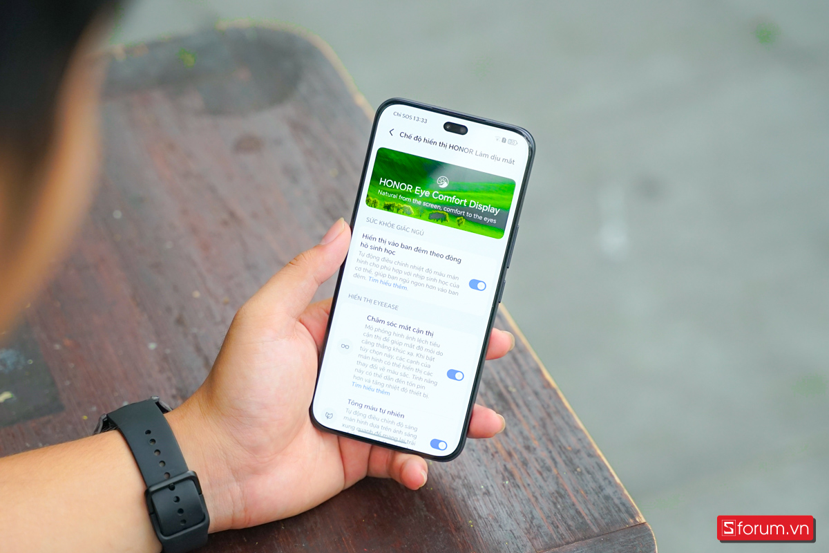 Đặc biệt, Honor 400 Pro còn có tính năng tùy chỉnh sâu vào khả năng hiển thị
