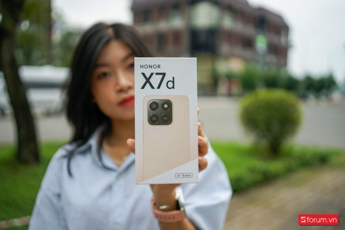 Mở hộp Honor X7d
