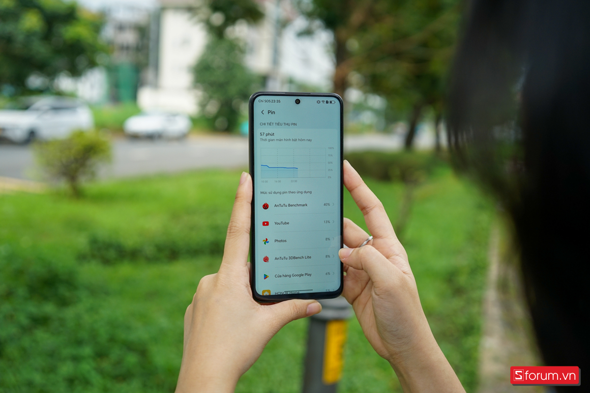 Honor X7d được trang bị viên pin dung lượng 6,500mAh