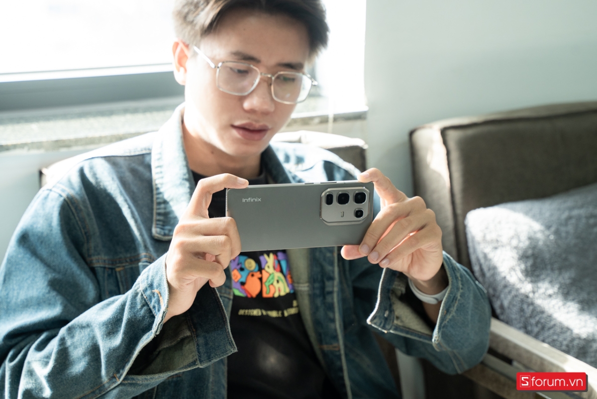 Giao diện chụp trên Infinix Note 50 Pro cũng rất đơn giản, dễ thao tác