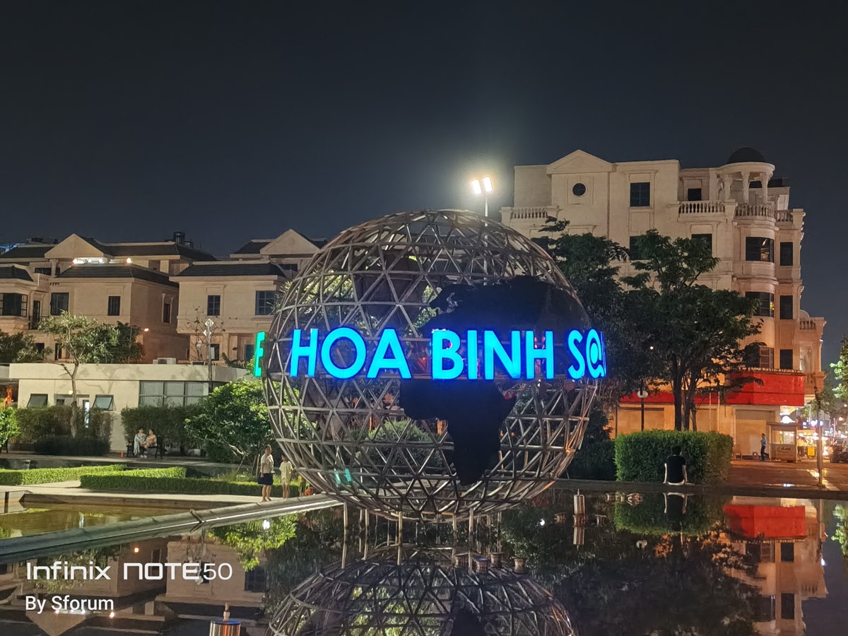 Ảnh chụp đủ sáng trên Infinix Note 50