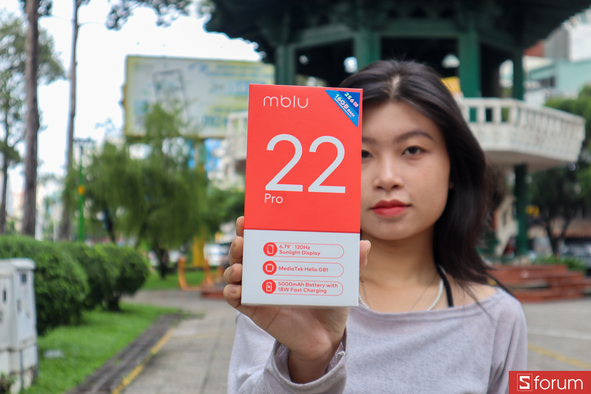 Mở hộp Meizu mblu 22 Pro