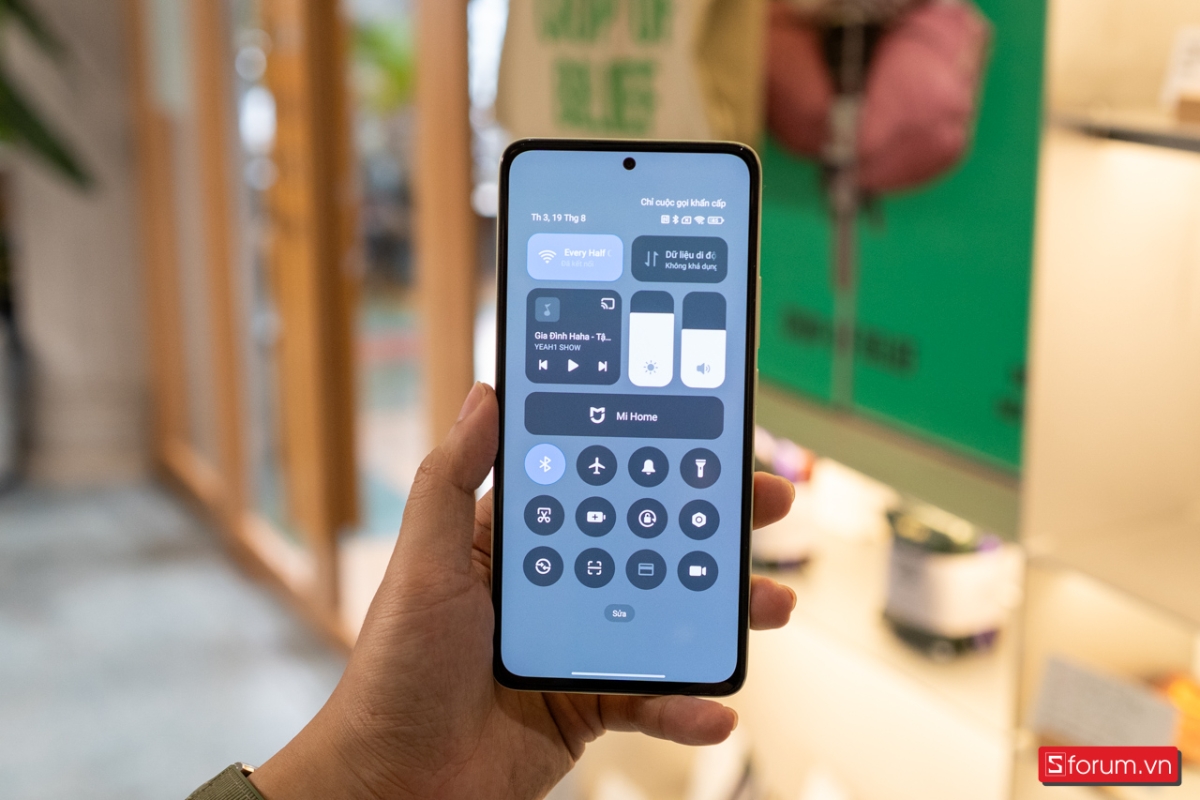 Giao diện trên Redmi Note 14