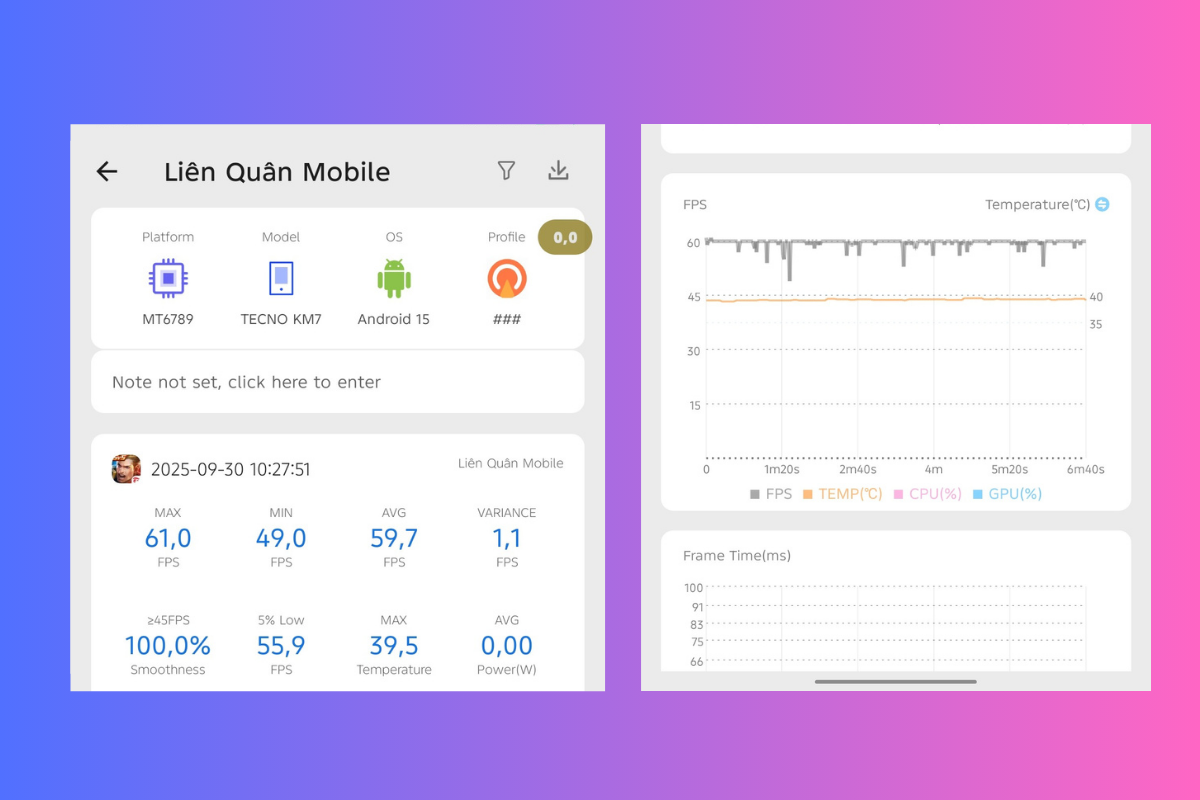 Chơi tựa game Liên Quân trên Tecno Spark 40 Pro Plus