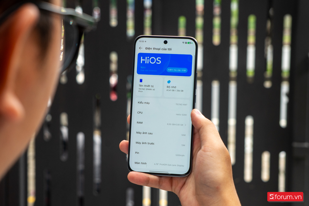Về phần mềm, HIOS trên Tecno Spark 40 Pro+ vẫn giữ được những ưu điểm khiến mình tin tưởng từ trước tới nay