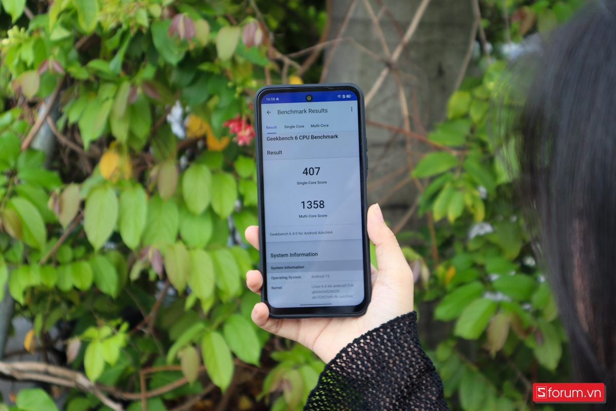 Tecno Spark 40 đạt khoảng 230,000 điểm AnTuTu và hơn 1,300 điểm đa nhân trên Geekbench