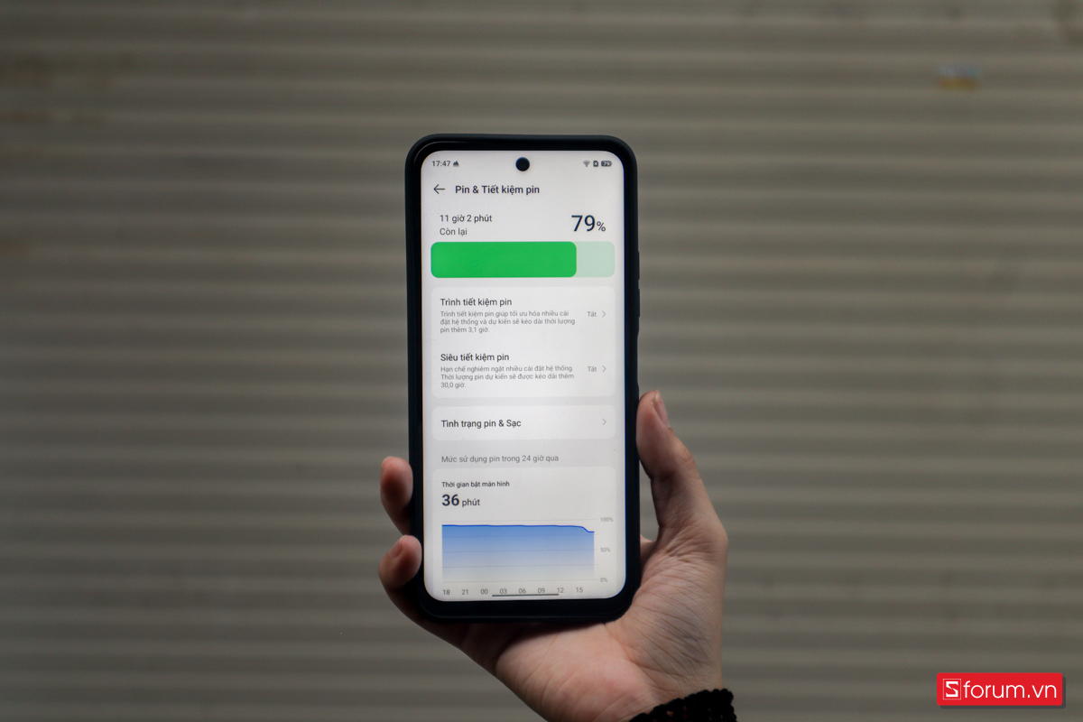 Tecno Spark 40 được trang bị viên pin dung lượng 5.200mAh