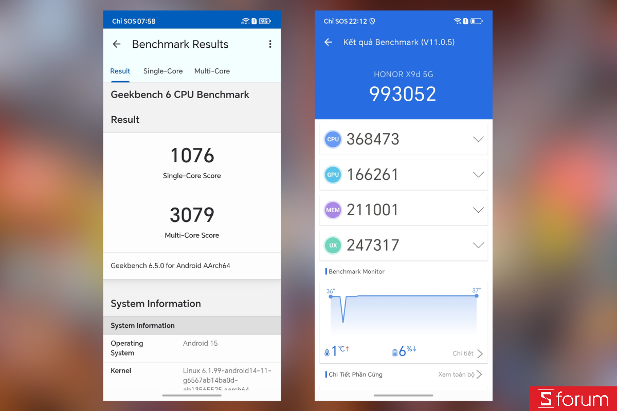 Cấu hình, hiệu năng và phần mềm Honor X9d