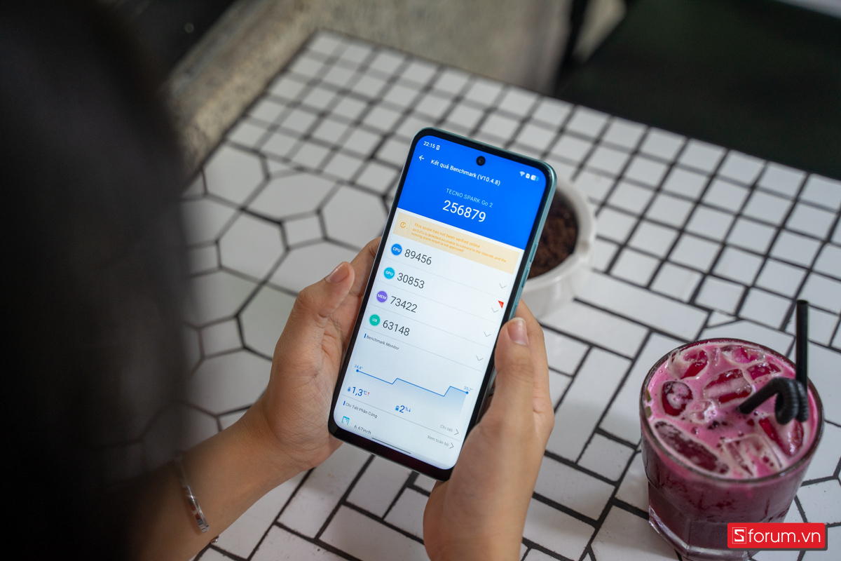 Tecno Spark Go 2 được trang bị vi xử lý Unisoc T7250 tám nhân