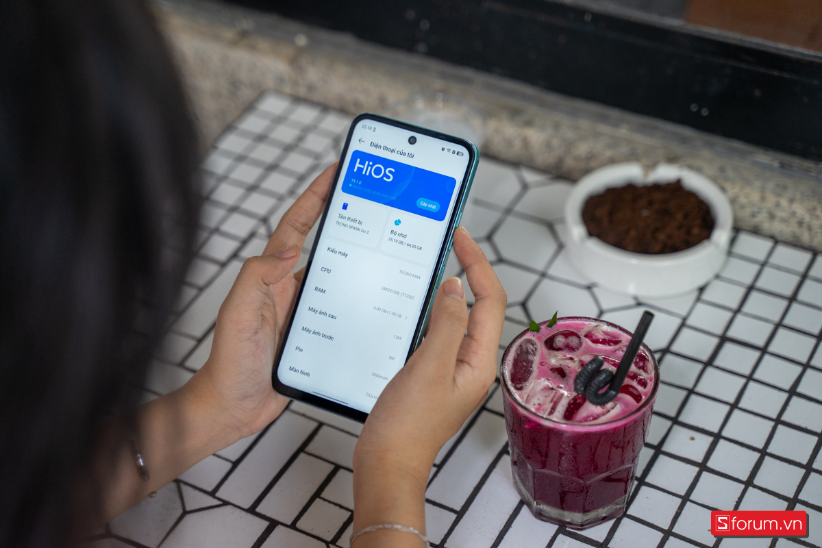 Tecno Spark Go 2 chạy hệ điều hành Android 15 cùng giao diện HIOS 15