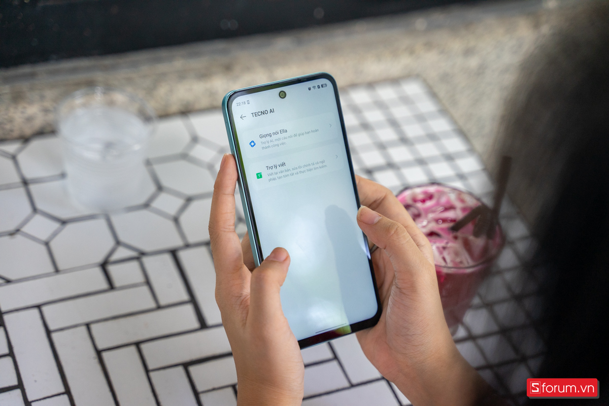 Tecno AI trên Tecno Spark Go 2