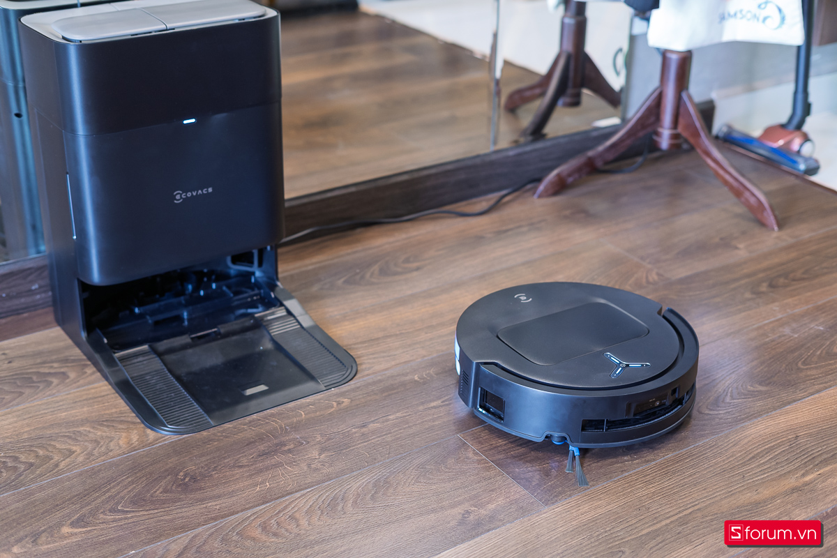 Trên tay Robot hút bụi lau nhà Ecovacs Deebot T80 Omni