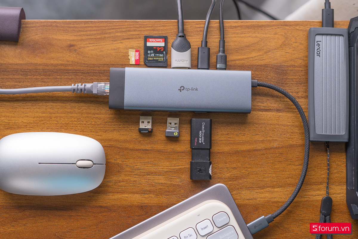Đánh giá hub TP-Link UH9120C