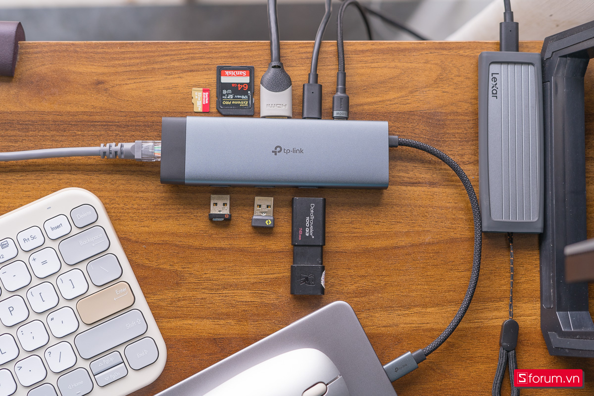 Đánh giá hub TP-Link UH9120C