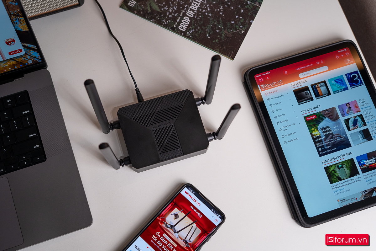 Đánh giá router WiFi 6 Mercusys MR62X