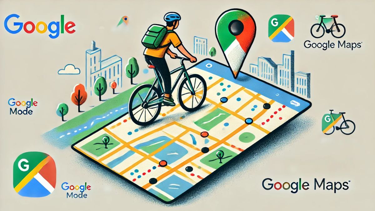 Ý nghĩa màu sắc của đường đi xe đạp trên Google Map