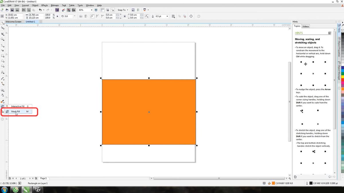 4 cách đổ màu trong Corel mà bạn cần thành thạo 12