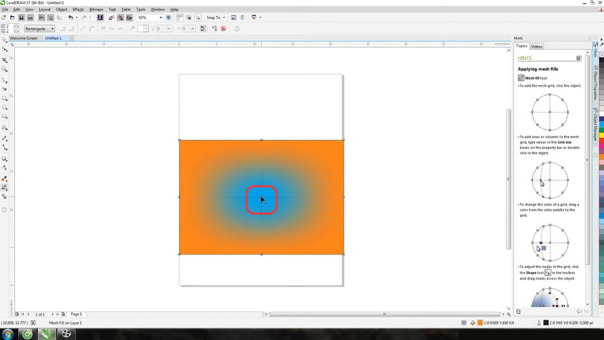 4 cách đổ màu trong Corel mà bạn cần thành thạo 14
