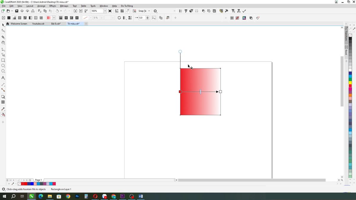 4 cách đổ màu trong Corel mà bạn cần thành thạo 6