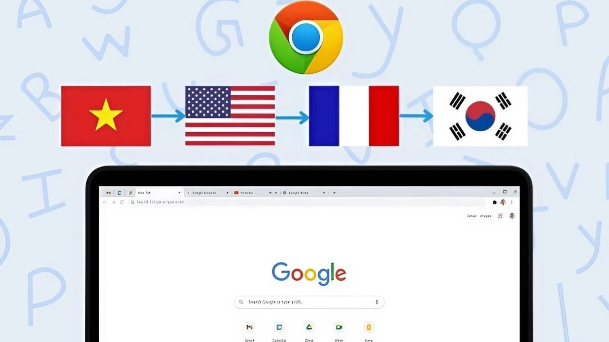 Đổi ngôn ngữ Chrome