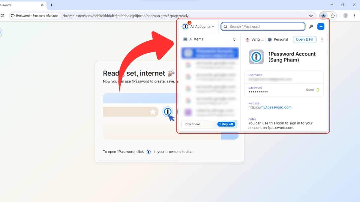 Hướng dẫn cài đặt và thiết lập 1Password 14