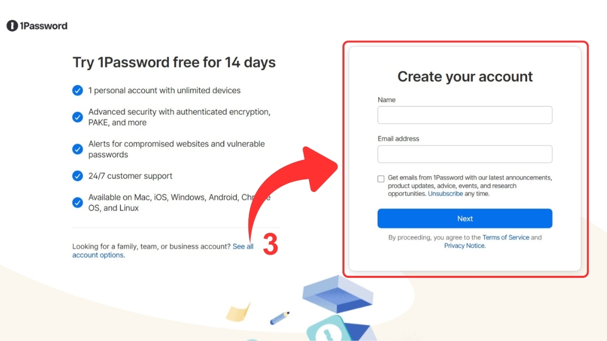 Hướng dẫn cài đặt và thiết lập 1Password 2