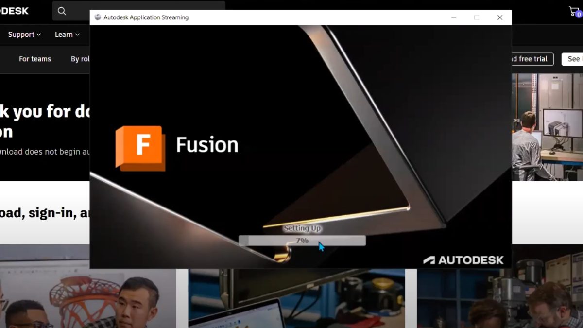 Hướng dẫn các bước cài đặt phần mềm Autodesk Fusion 5